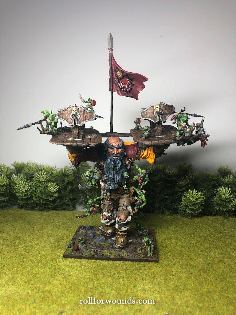 Mirliton Goblin War Giant conversion