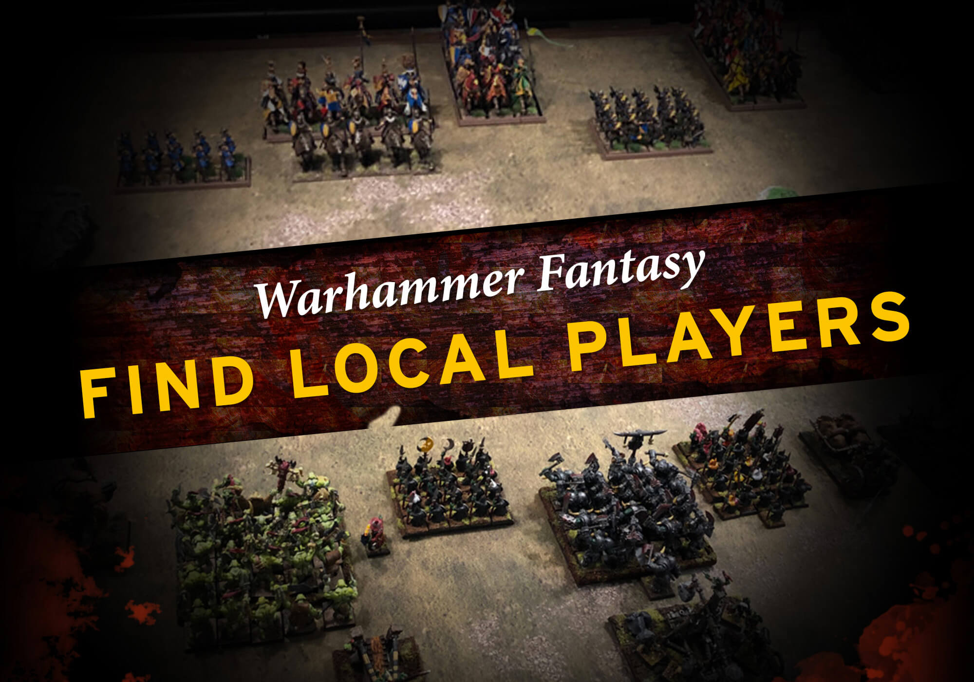 find local warhammer fantasy battle players